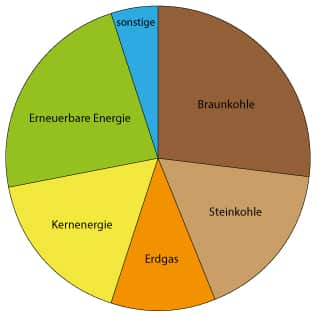 strommix deutschland 2014