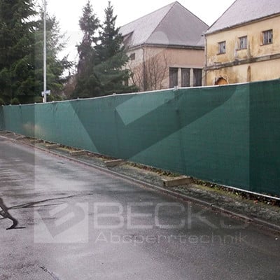 bauzaun sichtschutz mosbach hassmersheim becks absperrtechnik