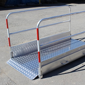 Grabenbrücke aus Aluminium