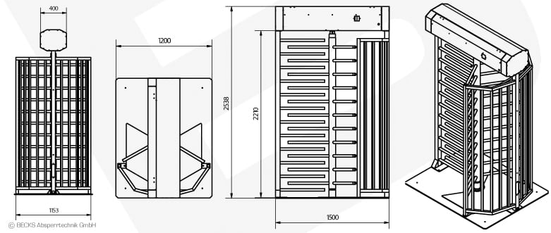 drehkreuz becks absperrtechnik gmbh 4